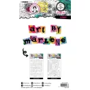 Art by Marlene Vágósablon  - Alphabet Signature Collection nr.548 - ABM Cutting Die (1 csomag)