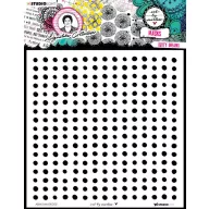   Art by Marlene  Stencil  - Dotty dreams Signature Collection nr.208- ABM Mask (1 db)