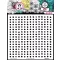 Art by Marlene  Stencil  - Dotty dreams Signature Collection nr.208- ABM Mask (1 db)