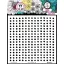 Art by Marlene  Stencil  - Dotty dreams Signature Collection nr.208- ABM Mask (1 db)