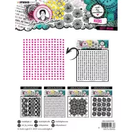   Art by Marlene  Stencil  - Dotty dreams Signature Collection nr.208- ABM Mask (1 db)