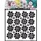 Art by Marlene Stencil  - Flower power Signature Collection nr.210 - ABM Mask (1 db)