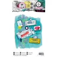   Art by Marlene Szilikonbélyegző  - One-way ticket Signature Collection nr.471 - Art by Marlene - ABM Clear Stamp (1 csomag)