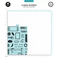   Art by Marlene Szilikonbélyegző  - One-way ticket Signature Collection nr.471 - Art by Marlene - ABM Clear Stamp (1 csomag)