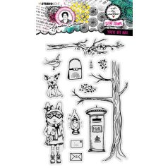   Studio Light Szilikonbélyegző  - You've got mail Signature Collection nr.472 - Art by Marlene - ABM Clear Stamp (1 csomag)