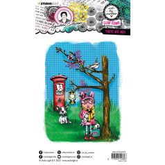   Studio Light Szilikonbélyegző  - You've got mail Signature Collection nr.472 - Art by Marlene - ABM Clear Stamp (1 csomag)