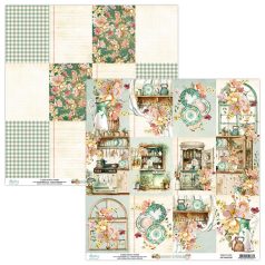   Mintay Papers Scrapbook papír 12" (30 cm) - 6 - Nana's Kitchen (1 ív)