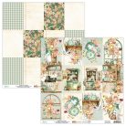 Mintay Papers Scrapbook papírkészlet 12" (30 cm) - Nana's Kitchen (12 lap)