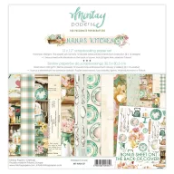   Mintay Papers MINI Papírkészlet kivágóívvel 12" (30 cm) - Nana's Kitchen (7 lap)