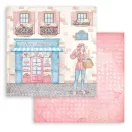 Stamperia Scrapbook papírkészlet 12" (30 cm) - Create Happiness Oh lá lá - Paper Pack (10 ív)
