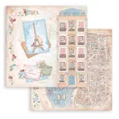 Stamperia Scrapbook papírkészlet 12" (30 cm) - Create Happiness Oh lá lá - Paper Pack (10 ív)