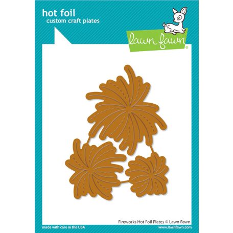 Lawn Fawn Klisé LF3145 - fireworks - Hot Foil Plate (1 db)