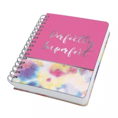   Sigel Spirálkötésű Bullet journal A5 - Pontrácsos - Batik Holi - Jolie spiral notebook (120 lap)