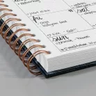 Sigel Spirálkötésű Bullet journal A5 - Pontrácsos - Brush Marks - Jolie spiral notebook (120 lap)