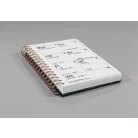 Sigel Spirálkötésű Bullet journal A5 - Pontrácsos - Brush Marks - Jolie spiral notebook (120 lap)