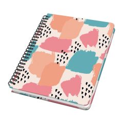   Sigel Spirálkötésű Bullet journal A5 - Pontrácsos - Brush Marks - Jolie spiral notebook (60 lap)