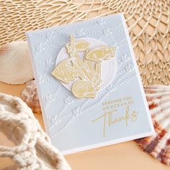   Spellbinders Domborító mappa - Cast Away - 3D Embossing Folder (1 db)