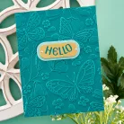 Spellbinders Domborító mappa - Beautiful Butterflies - 3D Embossing Folder (1 db)