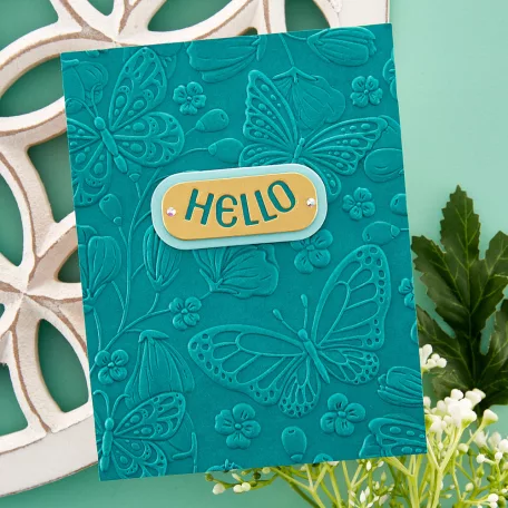 Spellbinders Domborító mappa - Beautiful Butterflies - 3D Embossing Folder (1 db)