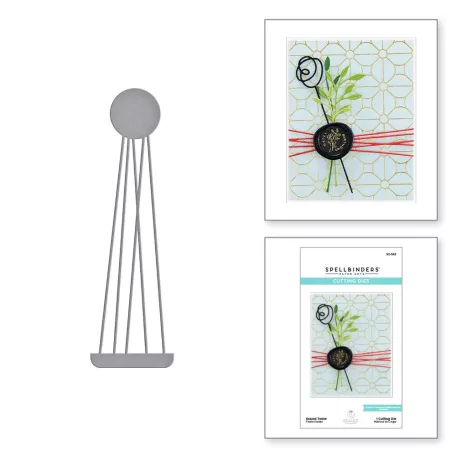 Spellbinders Vágósablon - Sealed Twine - Cutting Dies (1 csomag)