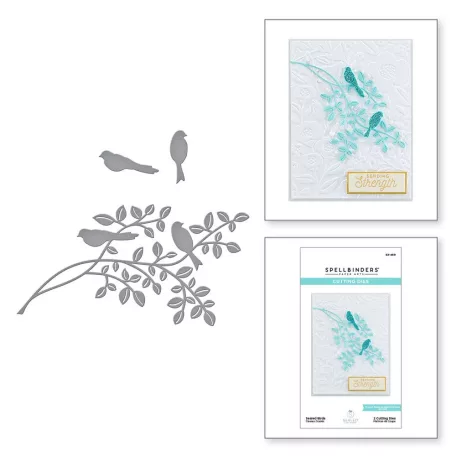 Spellbinders Vágósablon - Sealed Birds - Cutting Dies (1 csomag)