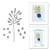 Spellbinders Vágósablon - Sealed Berry Sprig - Cutting Dies (1 csomag)