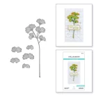 Spellbinders Vágósablon - Sealed Ginkgo - Cutting Dies (1 csomag)