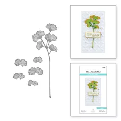   Spellbinders Vágósablon - Sealed Ginkgo - Cutting Dies (1 csomag)