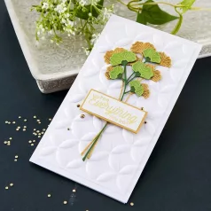   Spellbinders Vágósablon - Sealed Ginkgo - Cutting Dies (1 csomag)