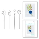 Spellbinders Vágósablon - Sealed Squiggles - Cutting Dies (1 csomag)