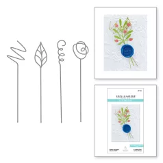   Spellbinders Vágósablon - Sealed Squiggles - Cutting Dies (1 csomag)