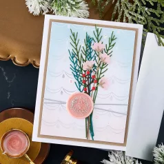   Spellbinders Vágósablon - Sealed Botanical Sprigs - Cutting Dies (1 csomag)