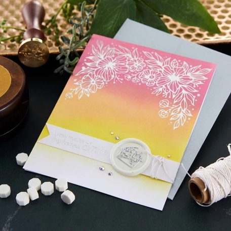 Spellbinders Viaszgyöngy - White - Fehér - Wax Bead (100 db)