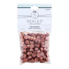   Spellbinders Viaszgyöngy - Copper - Réz - Wax Bead (100 db)
