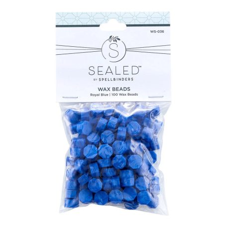 Spellbinders Viaszgyöngy - Royal Blue - Kék - Wax Bead (100 db)