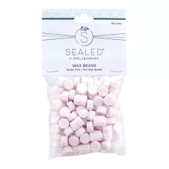   Spellbinders Viaszgyöngy - Pastel Pink - Pasztell rózsaszín - Wax Bead (100 db)