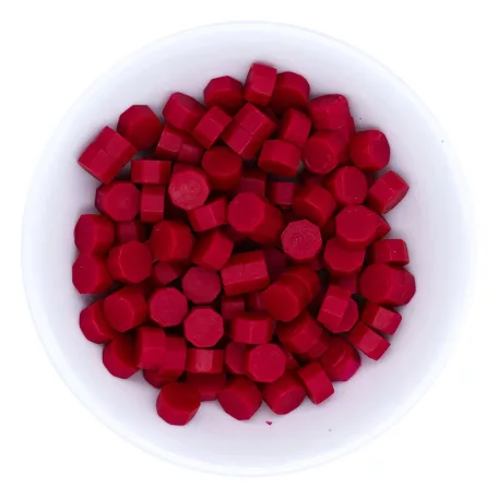 Spellbinders Viaszgyöngy - Red - Piros - Wax Bead (100 db)