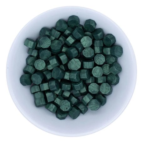 Spellbinders Viaszgyöngy - Green - Zöld - Wax Bead (100 db)
