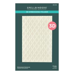   Spellbinders Domborító mappa - Dimensional Diamonds - 3D Embossing Folder (1 db)