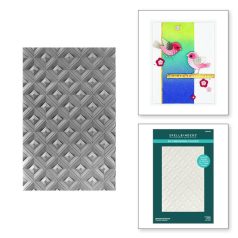   Spellbinders Domborító mappa - Beveled Diamonds - 3D Embossing Folder (1 db)
