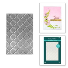   Spellbinders Domborító mappa - Tufted - 3D Embossing Folder (1 db)