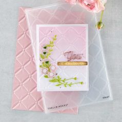   Spellbinders Domborító mappa - Tufted - 3D Embossing Folder (1 db)