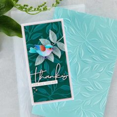   Spellbinders Domborító mappa - Leafy - 3D Embossing Folder (1 db)