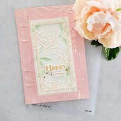   Spellbinders Domborító mappa - Beautiful Blooms - 3D Embossing Folder (1 db)