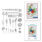 Spellbinders Vágósablon - Holiday Blooms - Cutting Dies (1 csomag)