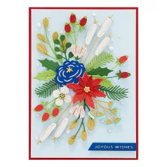   Spellbinders Vágósablon - Holiday Blooms - Cutting Dies (1 csomag)