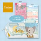 Marianne Design Vágósablon - Eline's Baby Elephant - Collectable (1 csomag)