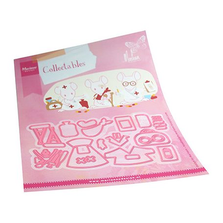 Marianne Design Vágósablon - Doctor's set by Marleen - Collectable (1 csomag)