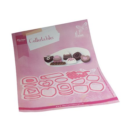 Marianne Design Vágósablon - Chocolates by Marleen - Collectable (1 csomag)