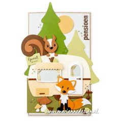   Marianne Design Vágósablon - Caravan by Marleen - Collectable (1 csomag)